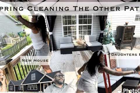 New House And Tour ~Getting Rid Of Stuff~ Ride Along ~ Decorating Daughters Patio