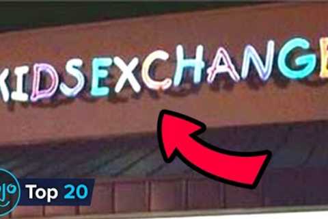 Top 20 Most Embarrassing Logo FAILS