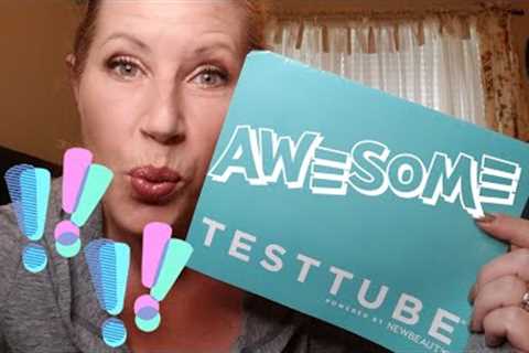 NewBeauty Testtube unboxing!  Absolutely love this box!
