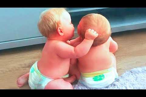 🔴[LIVE] A MUST: 30 minutes Try Not To Laugh - Best Funny Naughty Twins Baby || Cool Peachy