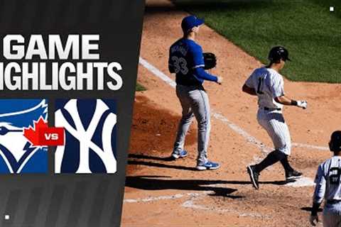 Blue Jays vs. Yankees Game Highlights (4/7/24) | MLB Highlights