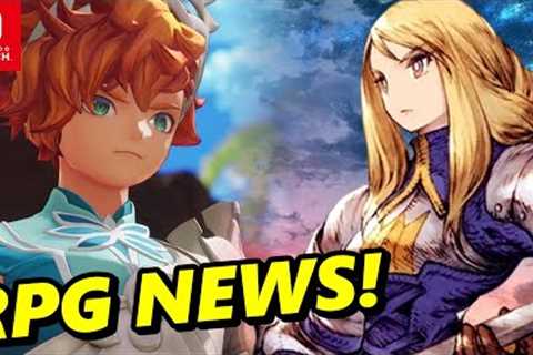 Nintendo Switch &amp; HUGE RPG News! New Final Fantasy Tactics, Visions of Mana + More!
