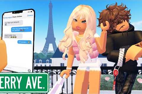 FALLING IN LOVE IN PARIS... *VOICED* ✈️ (EIFFEL FOR YOU EP. 1 | Berry Avenue Romance Roleplay Story)