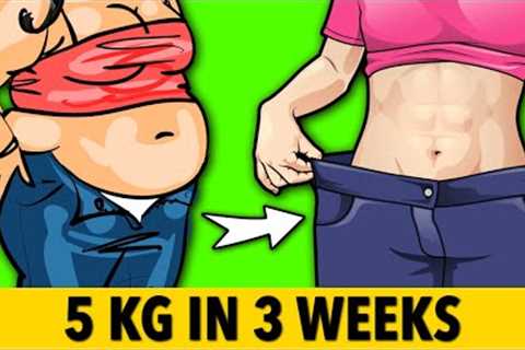 Get rid of 5 kg in 3 Weeks: Home Weight Loss Workout