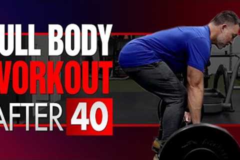 Full Body T-Boosting Workout For Men Over 40 (BUILD MUSCLE AND LOSE FAT!)