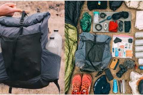 Hayduke Trail Thru Hike 8.5lb Ultralight Gear List