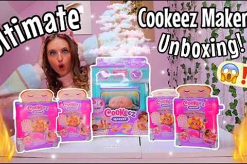UNBOXING THE *VIRAL* GIANT MYSTERY COOKEEZ MAKERY OVEN AND TOASTY TREATZ!!😱👩🏻‍🍳🍞⁉️✨(MUST..
