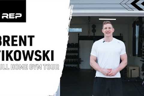 CrossFit Athlete, Brent Fikowski's Dream Home Gym Tour built by REP