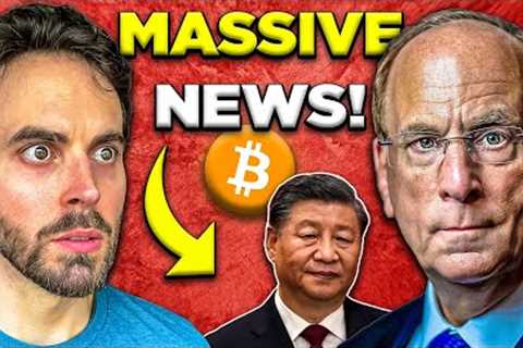The BlackRock of China JUST Released The Cryptocurrency Bulls (Cardano &amp; Bitcoin News)