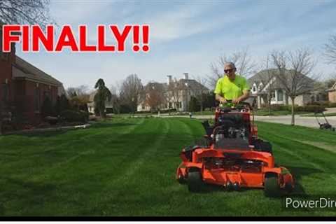 The Inaugural Run | BadBoy Revolt Is BAD 🔥🔥 #badboymowers #lawncare #toroeeyewear #strikehold