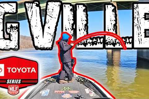 Fishing LAKE GUNTERSVILLE For MLF TOYOTA BASS TOURNAMENT! (Practice)