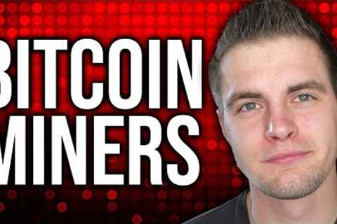 Why Aren't Bitcoin Mining Stocks Going Up?
