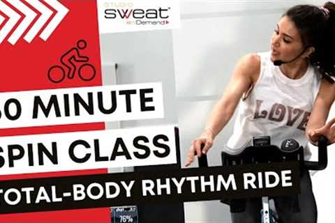Free 30 Minute Spin® Class | Total-Body Rhythm Ride! Indoor Cycling Workout With Miriam