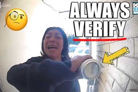 Always Verify Before Opening Your Door #14 (Ring Video Doorbell Documentary)