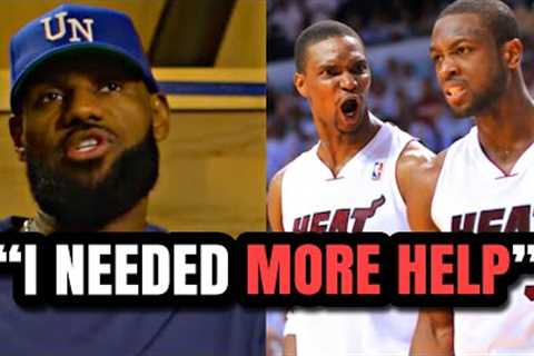 LeBron CAUGHT LYING ABOUT HIS SUPER TEAMS