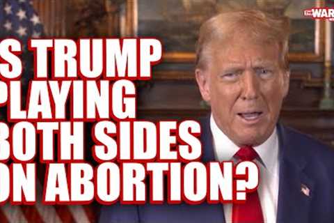 Steve Schmidt REACTS to Trump's Abortion Stance | The Warning