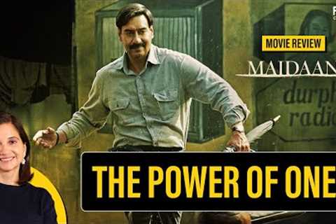 Maidaan Movie Review by Anupama Chopra | Ajay Devgn | Amit Ravindernath Sharma