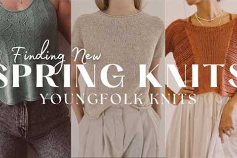 YoungFolk Knits: Finding New Spring Knitting Patterns