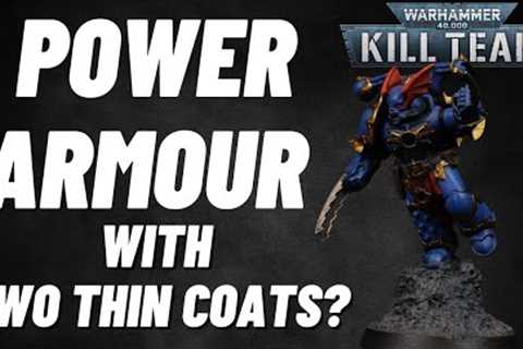 Kill Team: Nightmare! New Night Lords Nemesis Claw painted with Two Thin Coats #nightlords