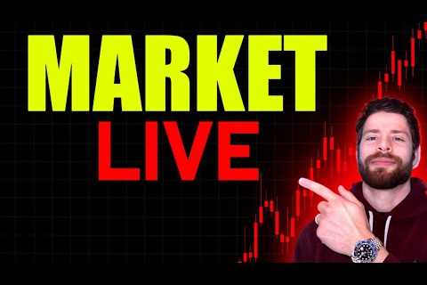 🔴LIVE DAY TRADING! THE DAY BEFORE CPI INFLATION DATA!