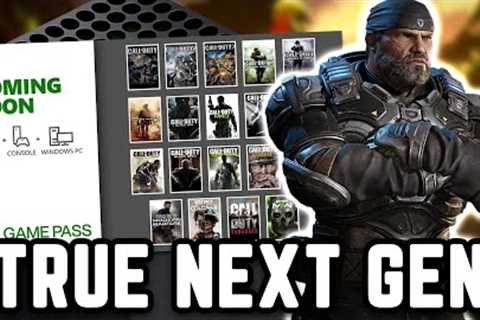 Xbox Showcase Will Be INCREDIBLE | Gears 6 the NEXT-GEN Moment | Call of Duty Xbox Game Pass REVEAL