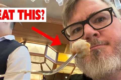 Eating Italian on an American Cruise Ship