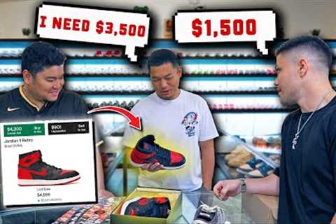 Cashing Out Sneakers in Our Store!
