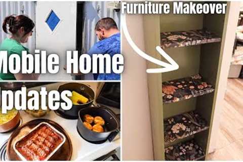 MOBILE HOME REFRESH UPDATES // FURNITURE MAKEOVER // DIY PROJECTS 2024 // HOME PROJECTS