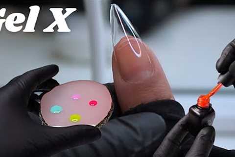 How To Do Gel X Nails At Home | Easy Nail Art | Beginner Friendly Tutorial | Beetles Starter Kit