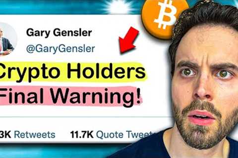 The Crypto Market is in TROUBLE | SEC vs Uniswap