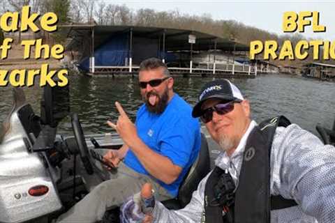 Lake Of The Ozarks MLF BFL Practice With Josh Wisdom March 29th 2024