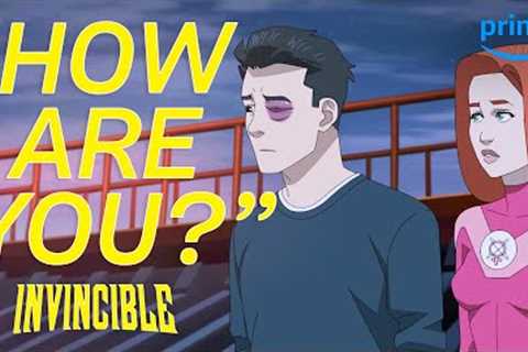 Atom Eve Tries to Lend Mark a Shoulder | Invincible | Prime Video