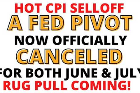 Stock Market CRASH:  Hot CPI Selloff - URGENT UPDATE!