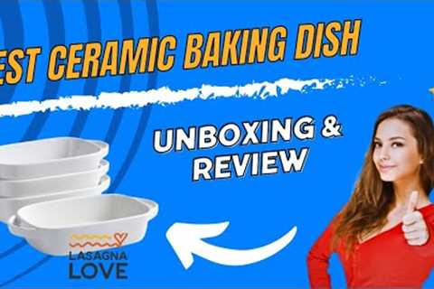 Bruntmor 9x5 Inch Ceramic Baking Dish - Unboxing &amp; Review