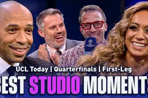 The BEST moments from UCL Today! | Richards, Henry, Abdo, &amp; Carragher | Quarterfinals | 10th..
