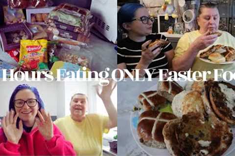 24 Hours Eating ONLY Easter Food