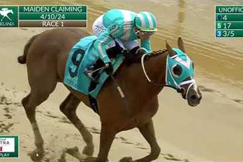 Horse Racing: Spiritual Lady Wins Race 1 At Keenland. Full Race Weds. April 10, 2024.