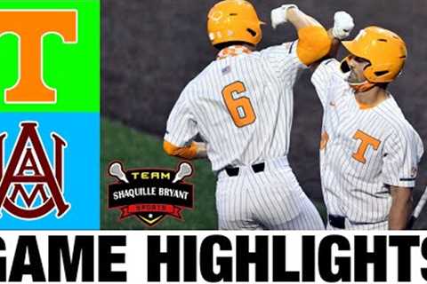 #4 Tennesse vs Alabama A&amp;M Highlights | NCAA Baseball Highlights | 2024 College Baseball