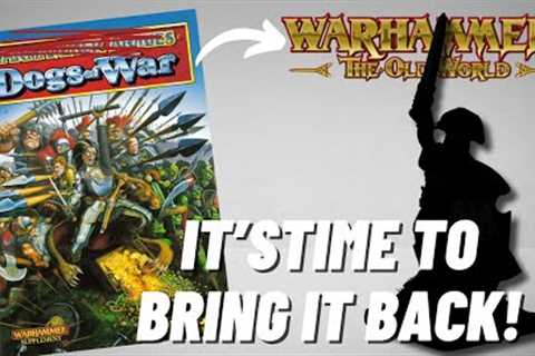 I started a Dogs of War army with Lorenzo Lupo...this is gonna cost a lot! #theoldworld