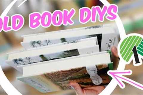 Upcycling Old Books Into High-end DIY Projects! | Dollar Tree DIY | Krafts by Katelyn
