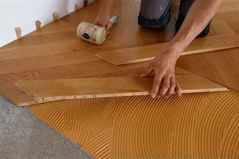How To Install Chevron Parquet Flooring