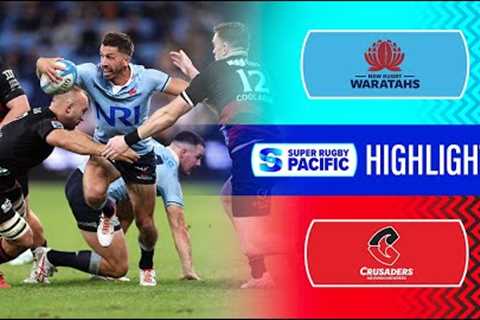 HIGHLIGHTS | WARATAHS v CRUSADERS | Super Rugby Pacific 2024 | Round 8