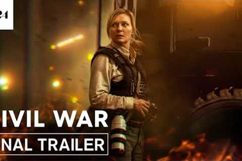 Civil War | Official Final Trailer HD | A24