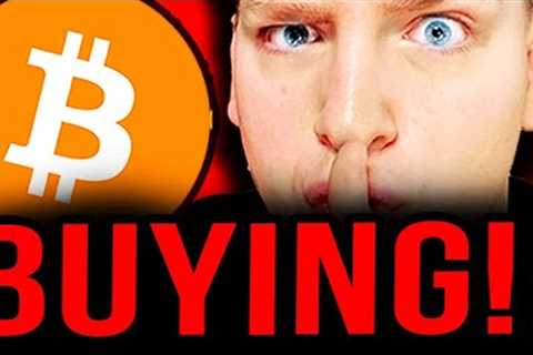 BUYING BITCOIN AND ALTCOINS TODAY!!!!