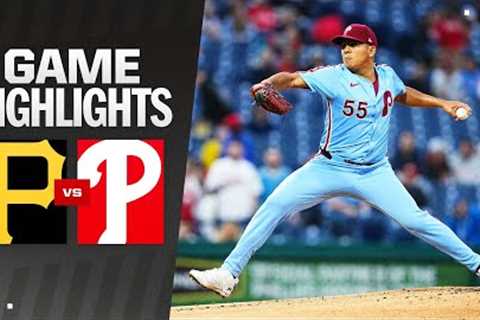 Pirates vs. Phillies Game Highlights (4/11/24) | MLB Highlights