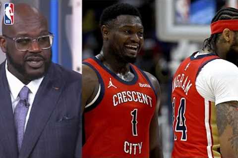 Shaq Doubts Pelicans as Contenders 🏆 Inside the NBA