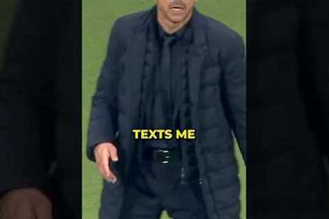 Kieron Trippier on Diego Simeone😳 #soccer #football #story #funny #futbol #shorts #fup