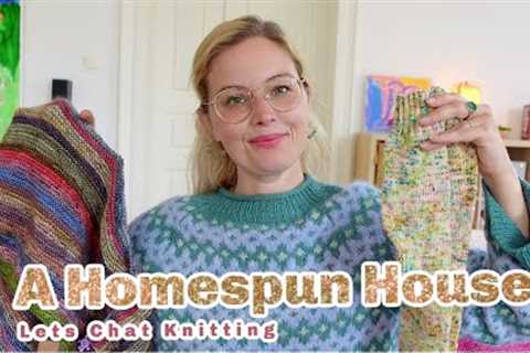 A Homespun House 🧶 Knitting Podcast ✨ A finished Inge Sweater !