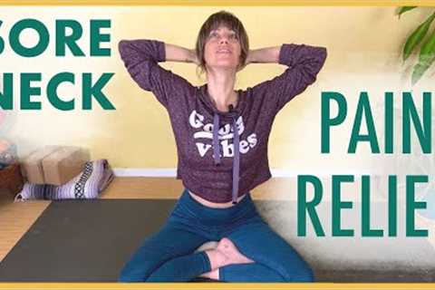 STOP Chronic Neck Pain With These Neck and Shoulder Stretches | Beginners Yoga with Jen Hilman
