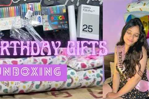 Unboxing of birthday gifts 😱🎁| What I got on My  birthday 😍??